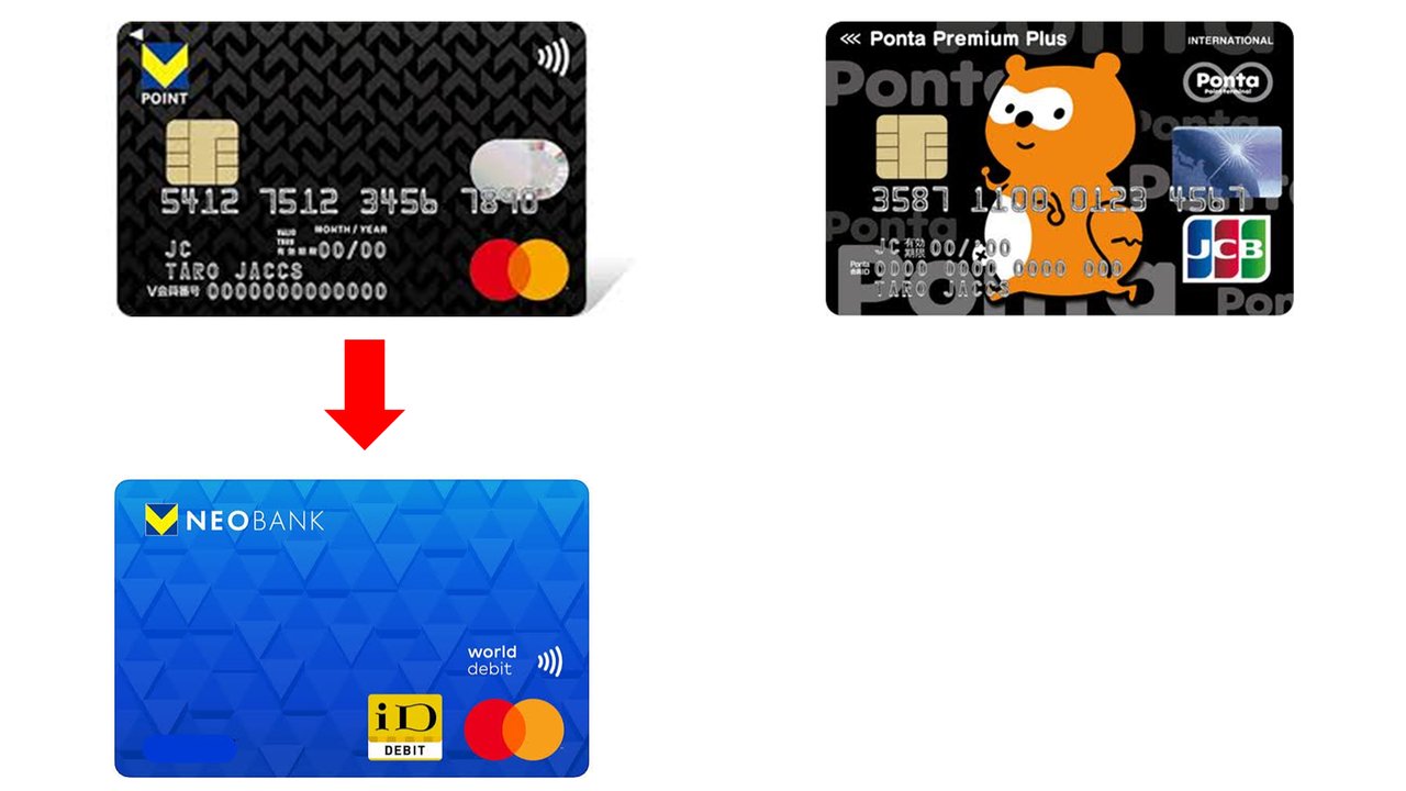 VプライムカードからVネオデビットへの乗り換え