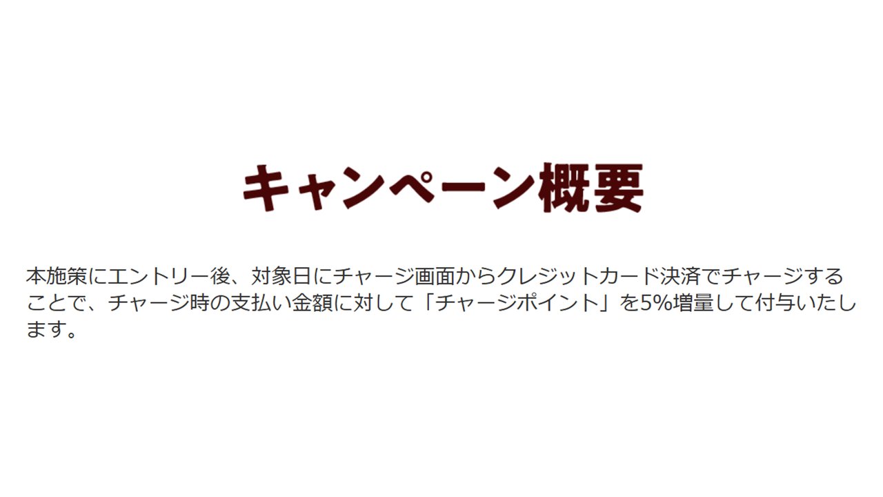 5%増量キャンペーンの概要説明